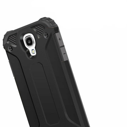 Futrola za Samsung I9500 Galaxy S4, Techsuit, Hybrid Armor, Crna