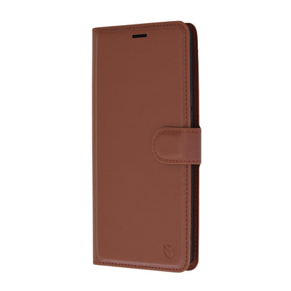 Futrola za Sony Xperia 1 VI, Techsuit, Kožna Folio, Smeđa