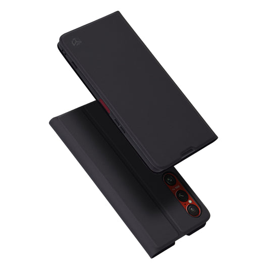Futrola za Sony Xperia 1 VI, Techsuit, Magskin Book, Crna