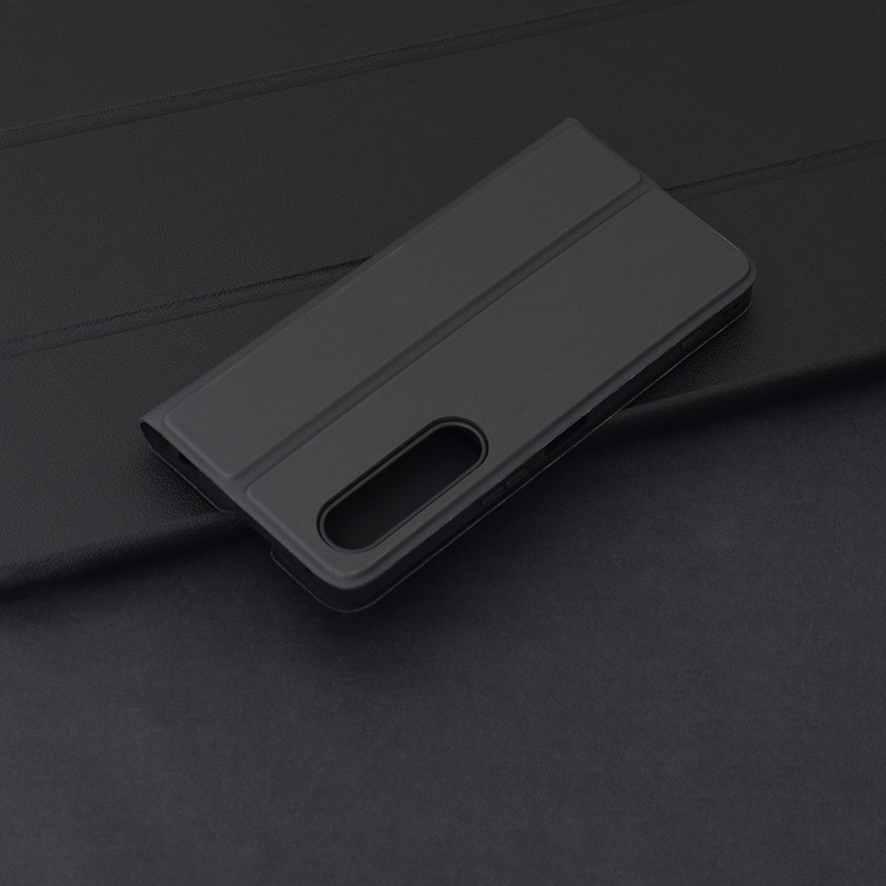 Futrola za Sony Xperia 1 VI, Techsuit, Magskin Book, Crna