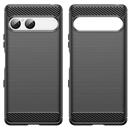 Futrola za Sony Xperia 10 VIII, Techsuit, Karbon, Crna