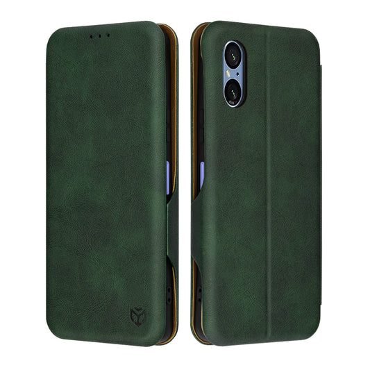 Futrola za Sony Xperia 5 VI, Techsuit, Safe Wallet Plus, Zelena