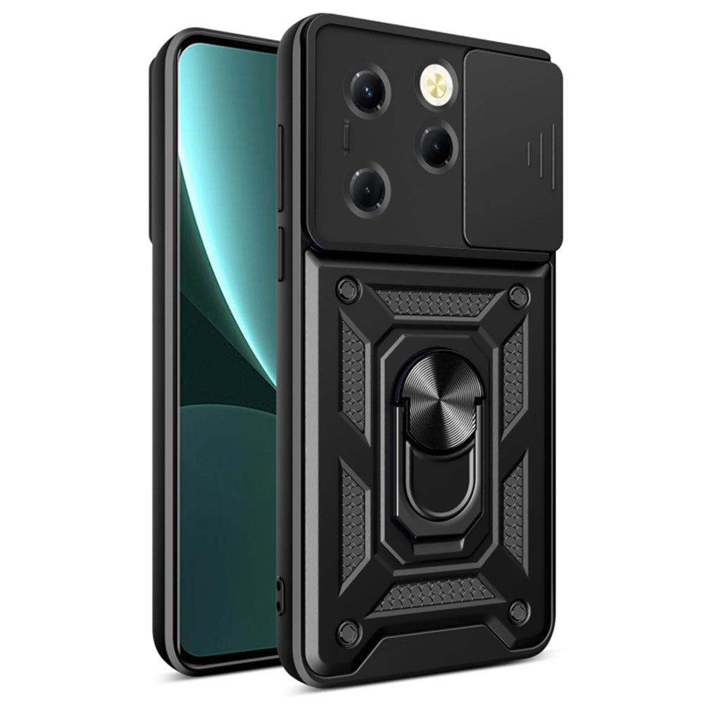 Maska za Tecno Spark 20 Pro / Infinix Hot 40 / Hot 40 Pro, Techsuit, CamShield, Crna