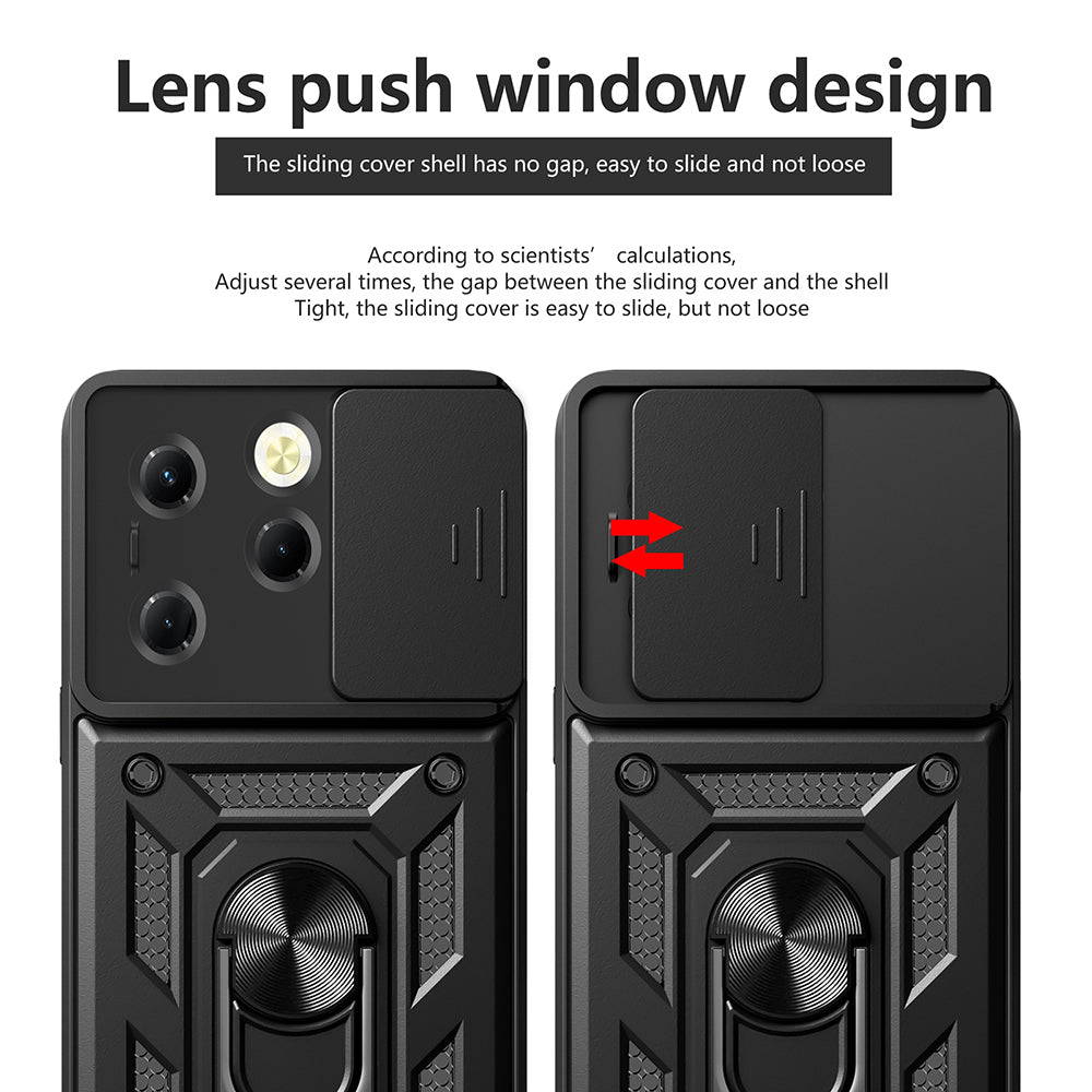 Maska za Tecno Spark 20 Pro / Infinix Hot 40 / Hot 40 Pro, Techsuit, CamShield, Zelena