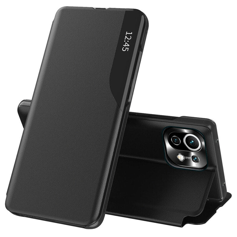 Maska za Xiaomi 11 Lite 5G NE / Mi 11 Lite 5G / 11 Lite, Techsuit, eFold, Crna