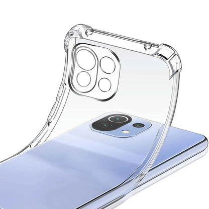 Maska za Xiaomi 11 Lite 5G NE / Mi 11 Lite 5G / 11 Lite, Techsuit, Otporna na udarce, Prozirna