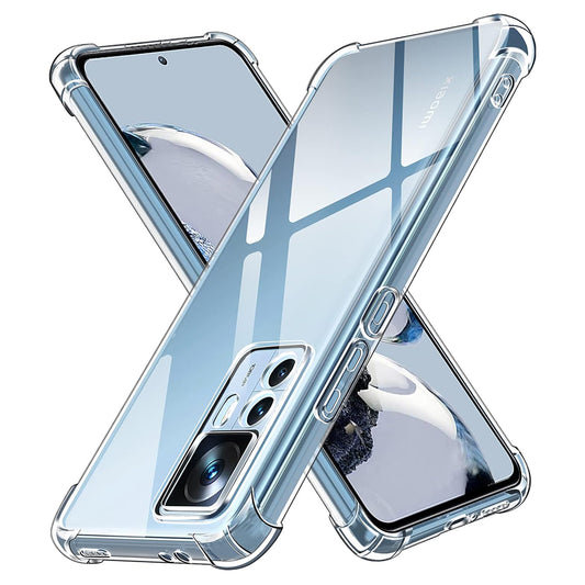 Maska za Xiaomi 12T / 12T Pro, Techsuit, Shockproof Clear, Prozirna