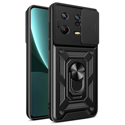Maska za Xiaomi 13 Pro, Techsuit, CamShield, Crna
