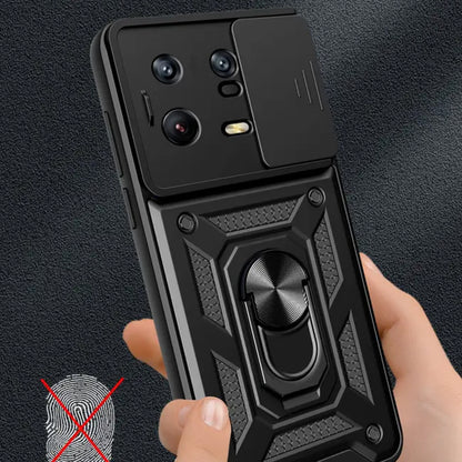 Maska za Xiaomi 13 Pro, Techsuit, CamShield, Crna