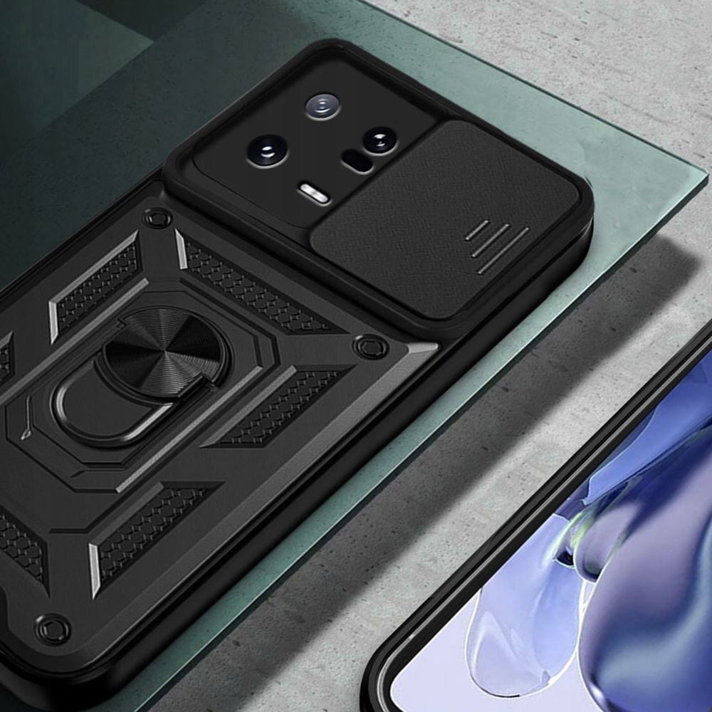 Maska za Xiaomi 13, Techsuit, CamShield, Crna