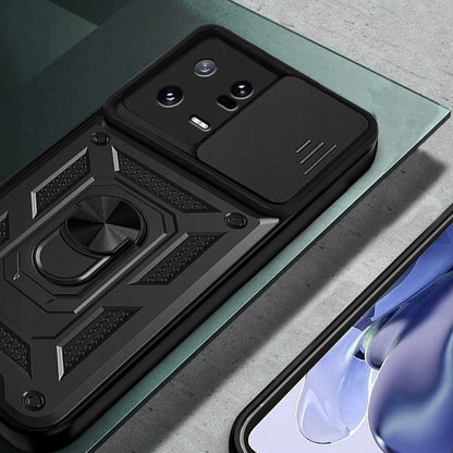 Maska za Xiaomi 13, Techsuit, CamShield, Crna
