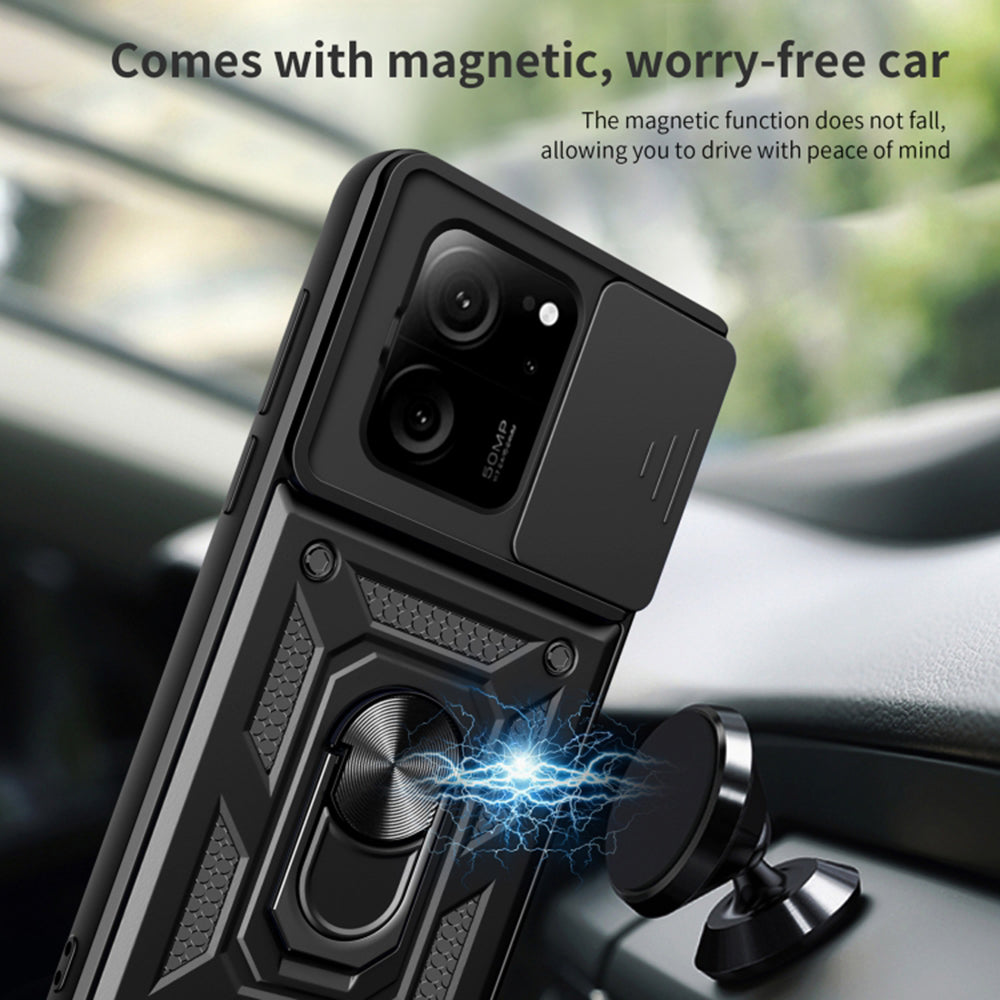Maska za Xiaomi 13T Pro / 13T, Techsuit, CamShield, Crna