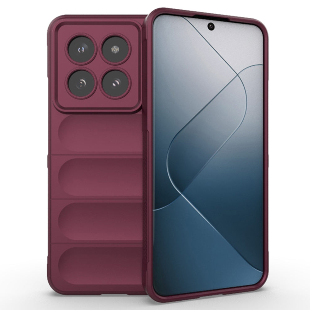 Maska za Xiaomi 14 Pro, Techsuit, Magic Shield, Bordo