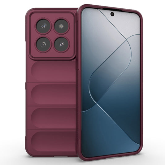 Maska za Xiaomi 14 Pro, Techsuit, Magic Shield, Bordo