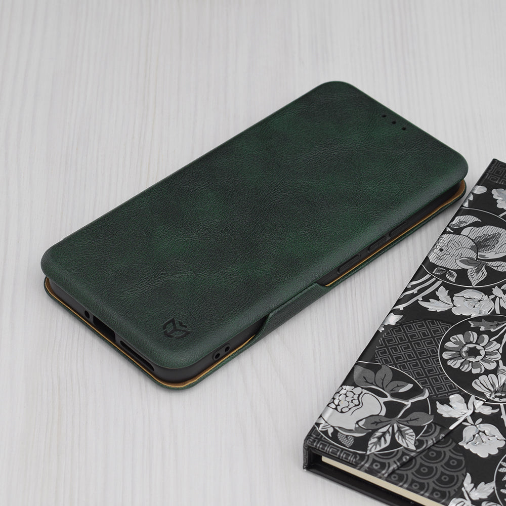 Futrola za Xiaomi 14 Pro, Techsuit, Safe Wallet Plus, Zelena