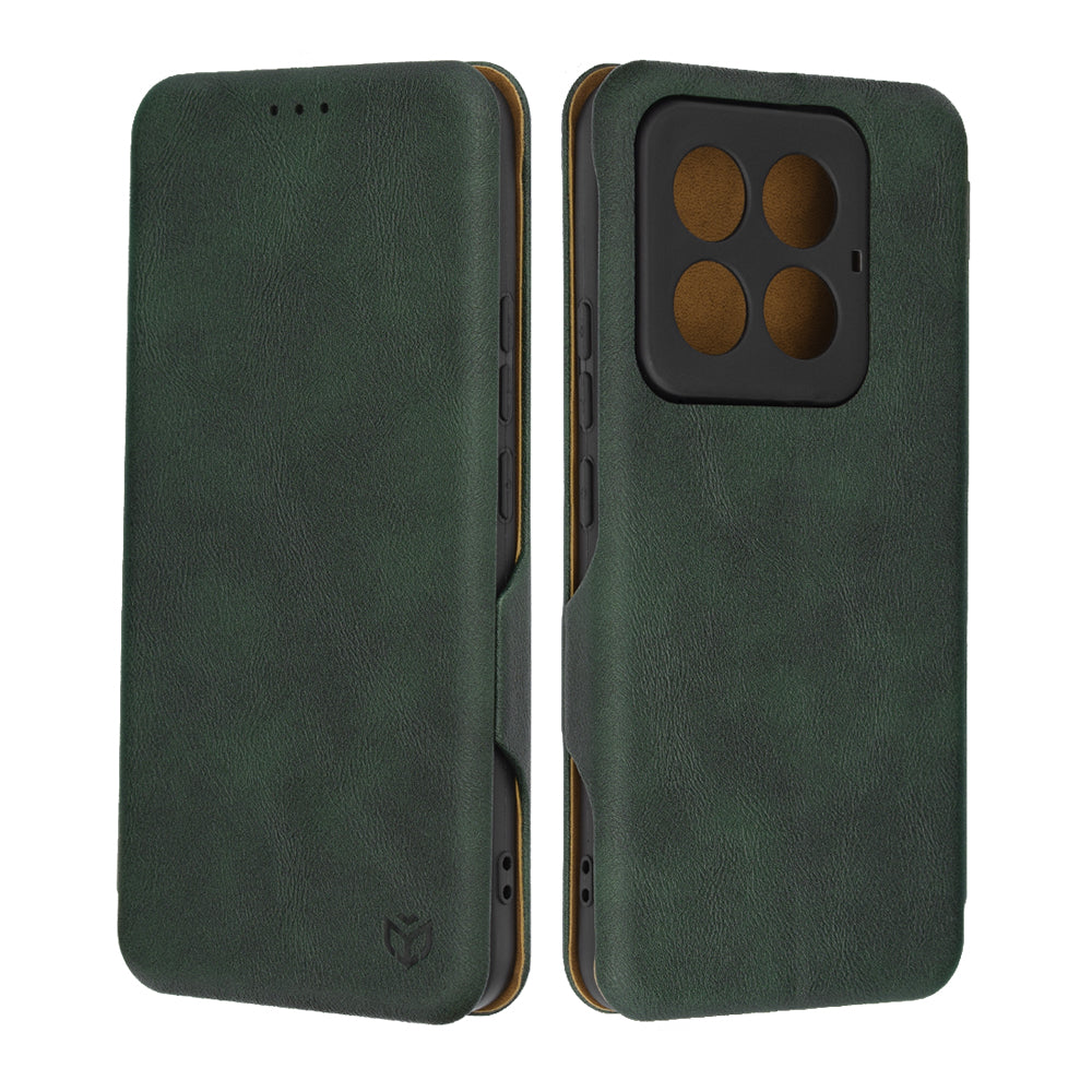 Futrola za Xiaomi 14 Pro, Techsuit, Safe Wallet Plus, Zelena