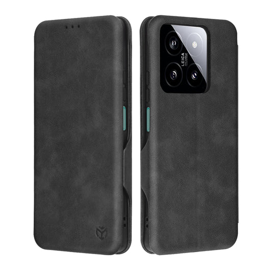Futrola za Xiaomi 14, Techsuit, Safe Wallet Plus, Crna