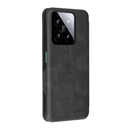 Futrola za Xiaomi 14, Techsuit, Safe Wallet Plus, Crna