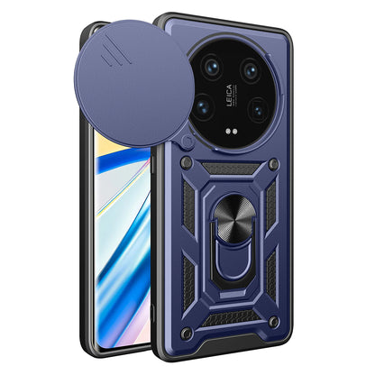 Maska za Xiaomi 14 Ultra, Techsuit, CamShield, Plava