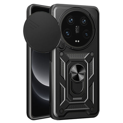Maska za Xiaomi 14 Ultra, Techsuit, CamShield, Crna