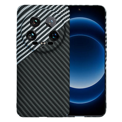 Maska za Xiaomi 14 Ultra, Techsuit, Carbonite FiberShell, Crno Siva