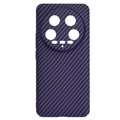 Maska za Xiaomi 14 Ultra, Techsuit, Carbonite FiberShell, Ljubičasta