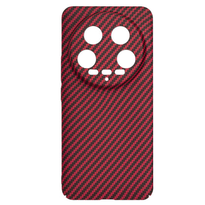Maska za Xiaomi 14 Ultra, Techsuit, Carbonite FiberShell, Crvena