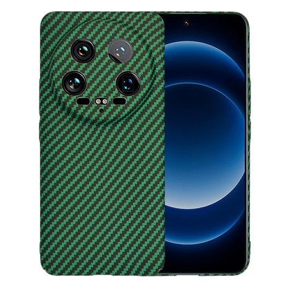 Maska za Xiaomi 14 Ultra, Techsuit, Carbonite FiberShell, Zelena