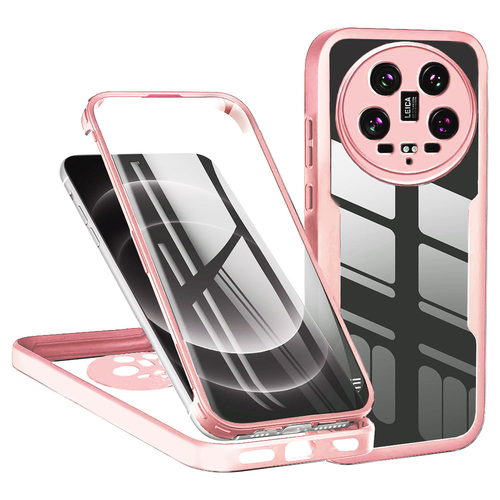 Maska za Xiaomi 14 Ultra, Techsuit, ColorVerse 360, Roza