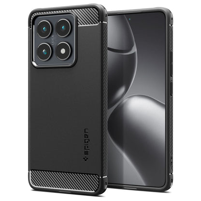 Futrola za Xiaomi 14T Pro, Spigen, Rugged Armor, Crna ACS08858