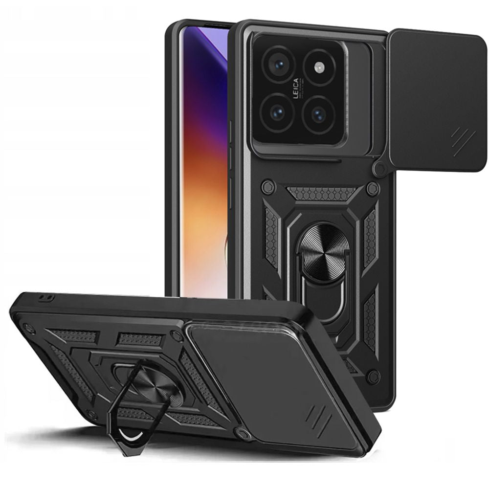 Futrola za Xiaomi 14T Pro, Tech-Protect, CamShield Pro, Crna