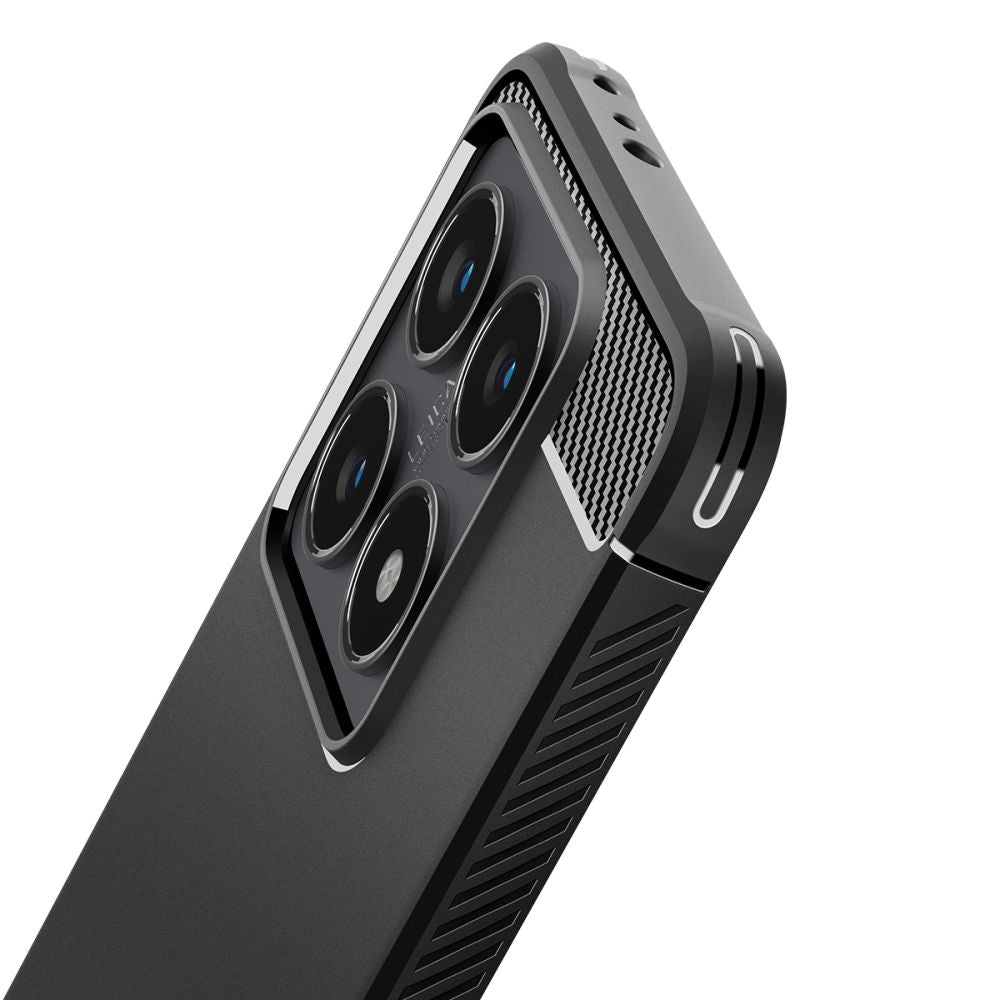 Futrola za Xiaomi 14T Pro, Spigen, Rugged Armor, Crna ACS08858