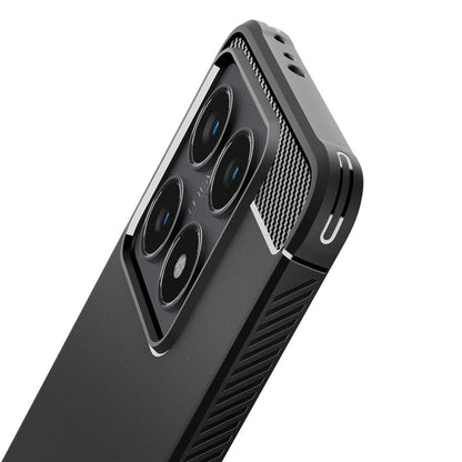 Futrola za Xiaomi 14T Pro, Spigen, Rugged Armor, Crna ACS08858