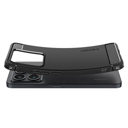 Futrola za Xiaomi 14T Pro, Spigen, Rugged Armor, Crna ACS08858
