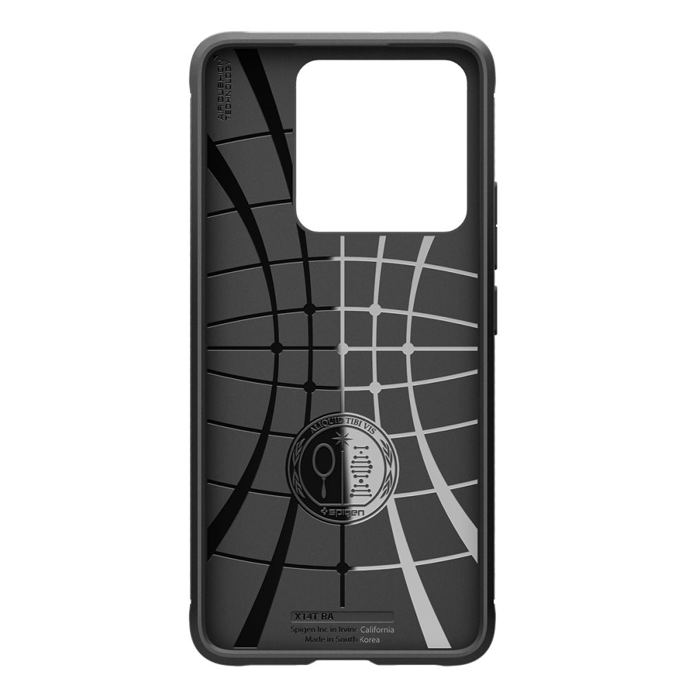 Futrola za Xiaomi 14T Pro, Spigen, Rugged Armor, Crna ACS08858