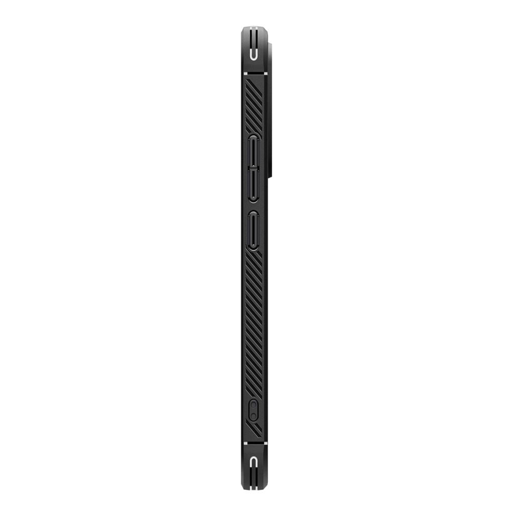 Futrola za Xiaomi 14T Pro, Spigen, Rugged Armor, Crna ACS08858