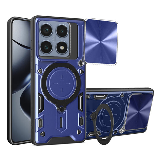 Maska za Xiaomi 14T Pro, Techsuit, CamGuard Pro, Plava