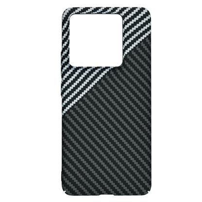 Maska za Xiaomi 14T Pro, Techsuit, Carbonite FiberShell, Crno Siva