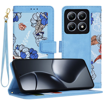 Maska za Xiaomi 14T Pro, Techsuit, FlipCraft, Plava