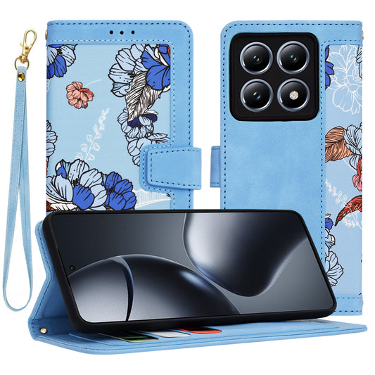 Maska za Xiaomi 14T Pro, Techsuit, FlipCraft, Plava