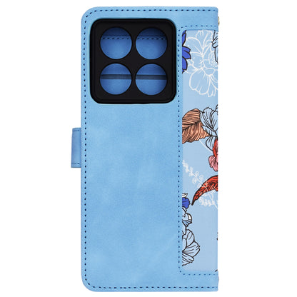 Maska za Xiaomi 14T Pro, Techsuit, FlipCraft, Plava