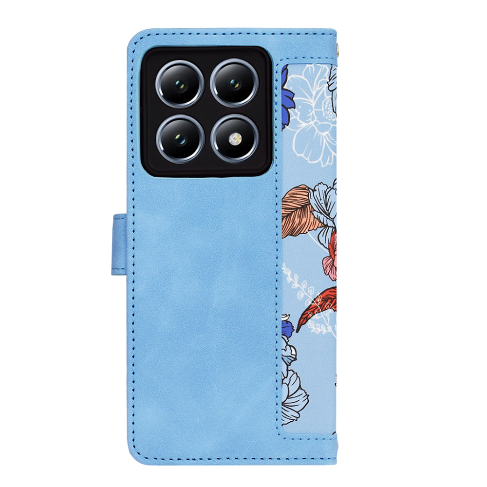 Maska za Xiaomi 14T Pro, Techsuit, FlipCraft, Plava