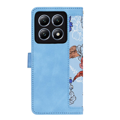 Maska za Xiaomi 14T Pro, Techsuit, FlipCraft, Plava