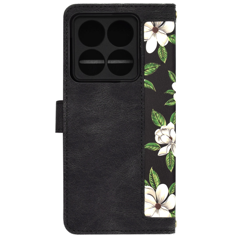 Maska za Xiaomi 14T Pro, Techsuit, FlipCraft, Crna