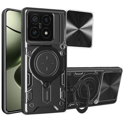 Maska za Xiaomi 14T, Techsuit, CamGuard Pro, Crna