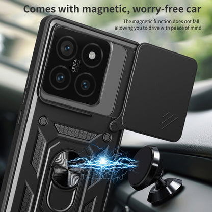 Maska za Xiaomi 14T, Techsuit, CamShield, Crna
