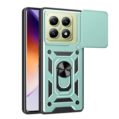 Maska za Xiaomi 14T, Techsuit, CamShield, Zelena