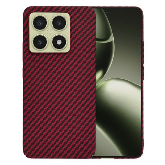 Maska za Xiaomi 14T, Techsuit, Carbonite FiberShell, Crvena