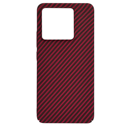 Maska za Xiaomi 14T, Techsuit, Carbonite FiberShell, Crvena