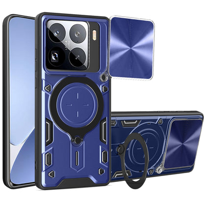 Maska za Xiaomi 15 Pro, Techsuit, CamGuard Pro, Plava